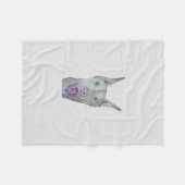 Doberman Pinscher Fleecedecke (Vorderseite (Horizontal))