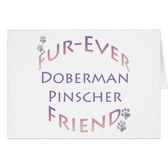 Doberman Pinscher Furever (Vorderseite (Horizontal))