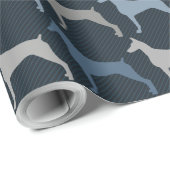 Doberman Pinscher - gepropft & docked Geschenkpapier (Rolleneckpunkt)