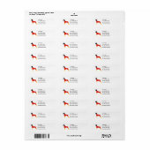 Doberman pinscher germany-flag Silhouette (Vorne)