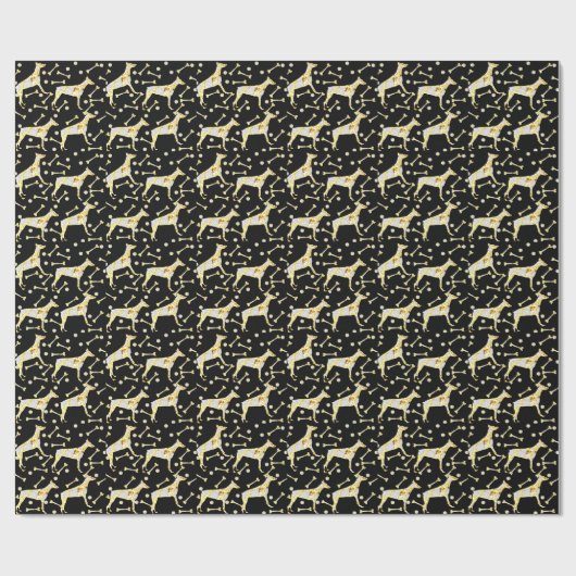 DOBERMAN PINSCHER GESCHENKPAPIER (Flach)