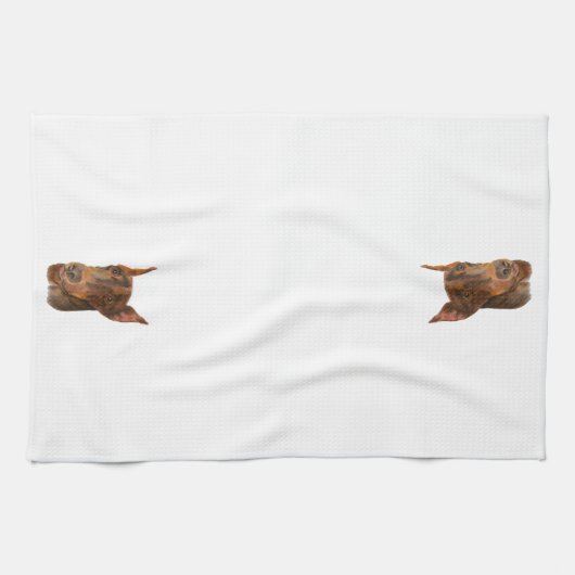 Doberman Pinscher Geschirrtuch (Horizontal)