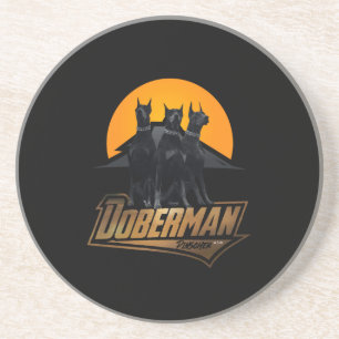 Doberman Pinscher Getränkeuntersetzer