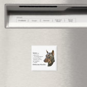 Doberman Pinscher Gifts Magnet (In Situ (Geschirrspüler))