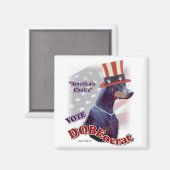 Doberman Pinscher Gifts Magnet (Vorderseite/Rückseite)