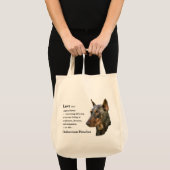 Doberman Pinscher Gifts Tragetasche (Vorderseite (Produkt))