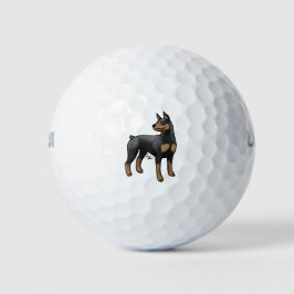 Doberman Pinscher Golfball