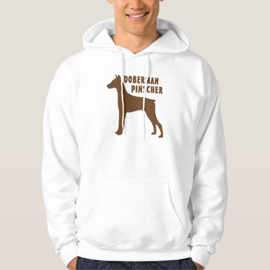 Doberman Pinscher Hoodie (Vorderseite)