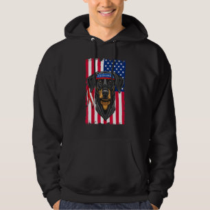 Doberman Pinscher Hund 1 Hoodie