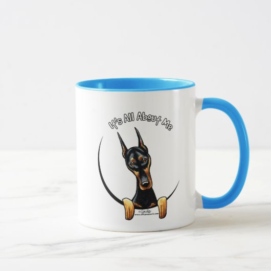 Doberman Pinscher IAAM Tasse (Rechts)