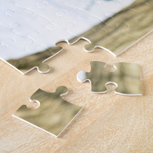 Doberman pinscher im Schnee Puzzle (Seite)