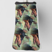 Doberman Pinscher im Wald Golf Headcover (Rotieren 90)