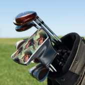 Doberman Pinscher im Wald Golf Headcover (In Situ)