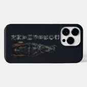Doberman Pinscher iPhone Hülle (Rückseite (Horizontal))