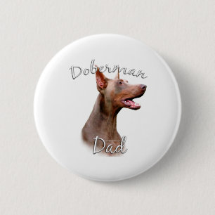 Doberman Pinscher (Isabella) Vater 2 Button