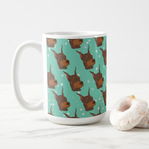 Doberman Pinscher Kaffeetasse