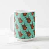 Doberman Pinscher Kaffeetasse (Vorderseite Links)