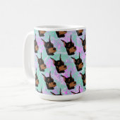 Doberman Pinscher Kaffeetasse (Vorderseite Links)