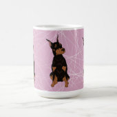 Doberman Pinscher Kaffeetasse (Mittel)