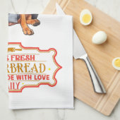 Doberman Pinscher Koch Baking Gingerbrot Geschirrtuch (Viertel Falte)