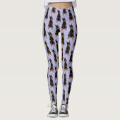 Doberman Pinscher Leggings (Vorderseite)