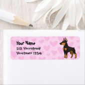 Doberman Pinscher Liebe (spitze Ohren) (Insitu)