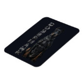 Doberman Pinscher Magnet (Linke Seite)