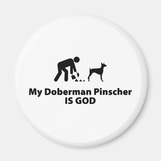 Doberman Pinscher Magnet (Vorne)