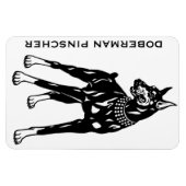 Doberman Pinscher Magnet (Horizontal)