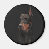 Doberman Pinscher Magnet (Vorne)