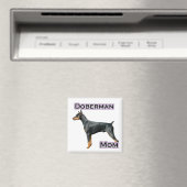 Doberman Pinscher Mama 4 - Magnet (In Situ (Geschirrspüler))