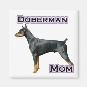 Doberman Pinscher Mama 4 - Magnet