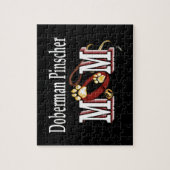 Doberman Pinscher Mama - Geschenke Puzzle (Vertikal)