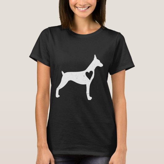 Doberman Pinscher Mama T-Shirt (Vorderseite)