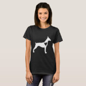 Doberman Pinscher Mama T-Shirt (Vorne ganz)