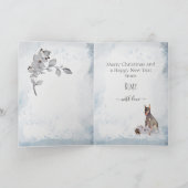 Doberman Pinscher Mama Weihnachten (Innenseite)