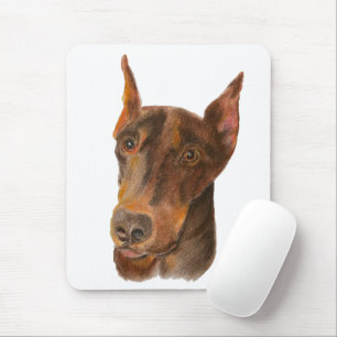 Doberman Pinscher Mouse Pad Mousepad