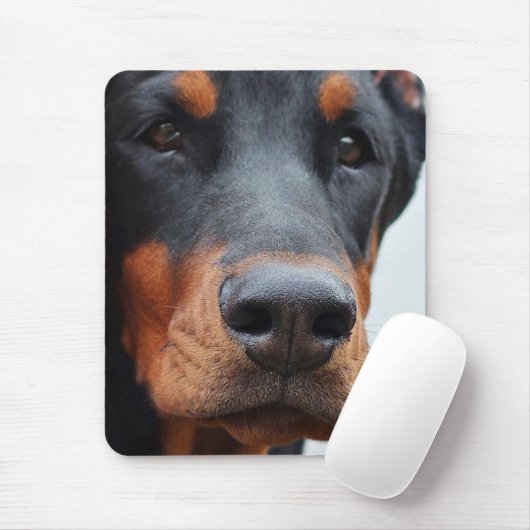 Doberman Pinscher Mousepad (Mit Mouse)