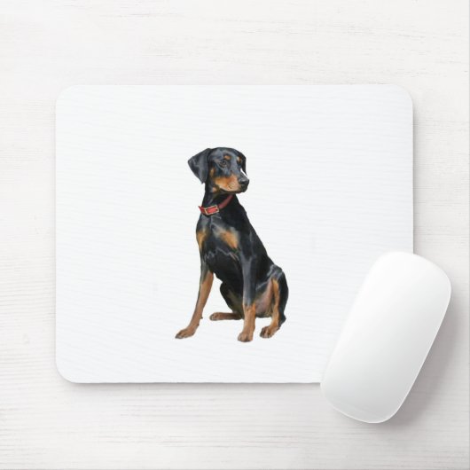 Doberman Pinscher (natürlich) Mousepad (Mit Mouse)