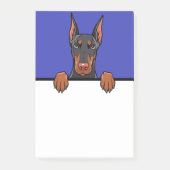Doberman Pinscher Niedlich Funny Dog Lover Geschen Post-it Klebezettel (Vorderseite)