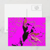 Doberman pinscher odor art postkarte (Vorne/Hinten)