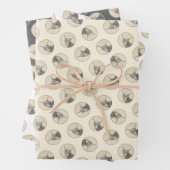 Doberman Pinscher Painting Dobermann Proppe Dog Ar Geschenkpapier Set (Beispiel)