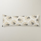 Doberman Pinscher Painting Dobermann Proppe Dog Ar Seitenschläferkissen (Vorderseite)