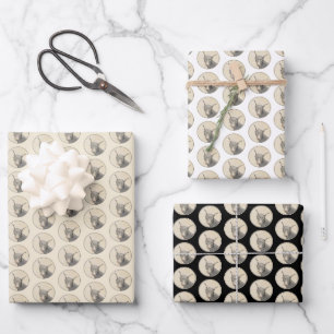 Doberman Pinscher Painting - Original Dog Art Geschenkpapier Set