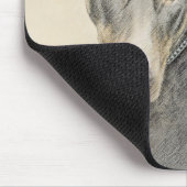 Doberman Pinscher Painting - Original Dog Art Mousepad (Ecke)