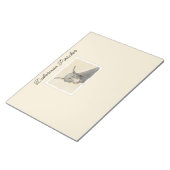 Doberman Pinscher Painting - Original Dog Art Notizblock (angewinkelt)