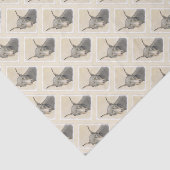 Doberman Pinscher Painting - Original Dog Art Seidenpapier (Ausschnitt)