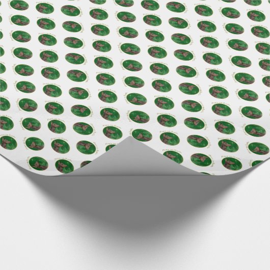 Doberman Pinscher Peace Geschenkpapier (Ecke)