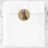 Doberman Pinscher Phantastisch Sticker (Tasche)