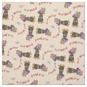 Doberman Pinscher Pirate Stoff (Muster)